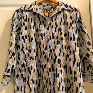 Croft and Barrow Multi Colored Blouse NWOT